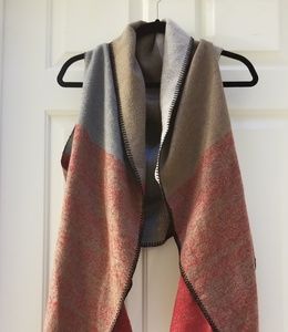 Super soft half sweater wrap